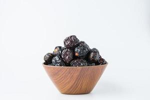 Delicious ajwa dates or Prophet's Dates, Much sought after during the month of Ramadan as a dish to break the fast, photo