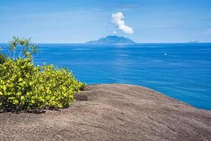 anse mayor naturaleza sendero ver punto silueta y norte isla foto