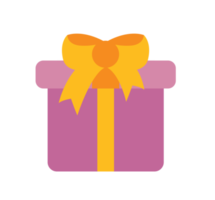 gift boxes with a bow illustration png