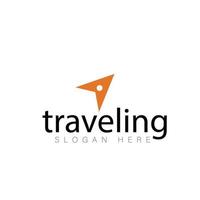 traveling vector travel logo design