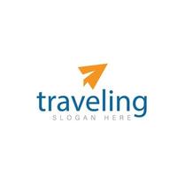 traveling vector travel logo design