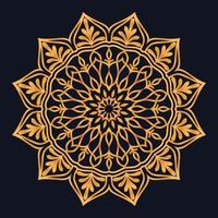 Decorative elements luxury ornament pattern gradient mandala design vector