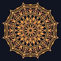 Decorative elements luxury ornament pattern gradient mandala design vector