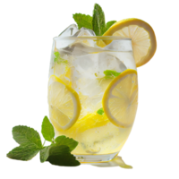 delicious lemonade glass cutout png