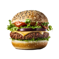 du boeuf Burger isolé png