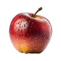 rött äpple isolerat png