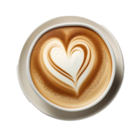 Cup of cappuccino coffee png