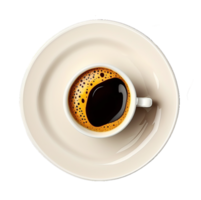 Cup of espresso coffee png