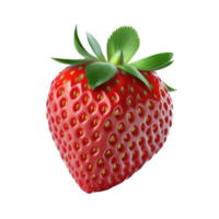 fraise rouge isolé png