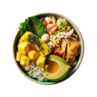 Poke Bowl Isolated png