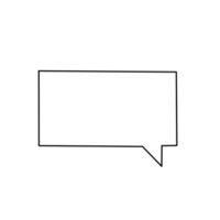 negro y blanco charla icono conjunto para comunicación png