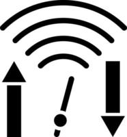 Bandwidth Icon Style vector