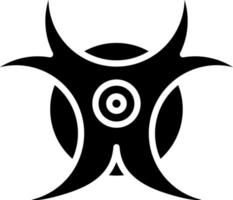 Bio Hazard Icon Style vector