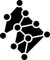 Neural Network Icon Style vector