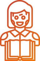 Machine Learning Icon Style vector