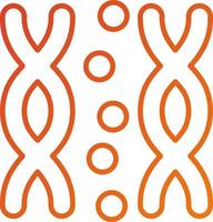 Chromosome Icon Style vector