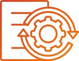 Policy Deployment Icon Style vector