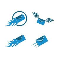 icono de correo, diseño de ilustraciones vectoriales vector