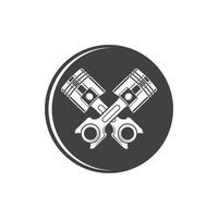 piston vector icon illustration design