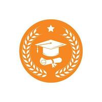 graduation cap diploma vector illustration design