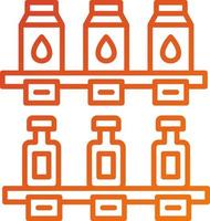 Grocery Merchandising Icon Style vector