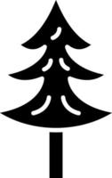 Pine Tree Icon Style vector