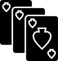 Playing Cards Icon Style vector