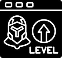 Level Up Icon Style vector