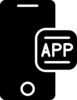 Mobile App Icon Style vector