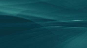 Abstract green blue background with gently moving waves of light. video