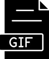 estilo de icono de gifs vector