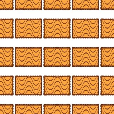 Pattern homemade cookie different taste in pastry biscuit