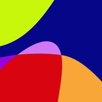 Colorful abstract fluid and geometric background free vector