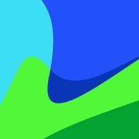 Colorful abstract fluid and geometric background free vector
