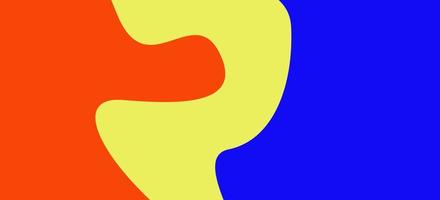 Colorful abstract fluid and wave background vector