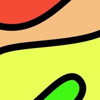 Colorful abstract fluid and geometric background free vector