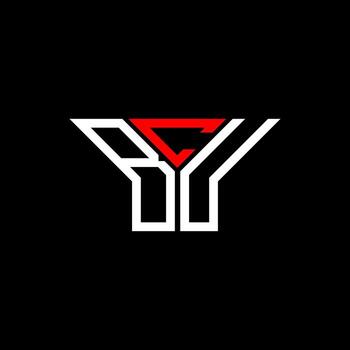 BCU letter logo creative design with vector graphic, BCU simple and modern logo.