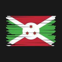Burundi Flag Illustration vector
