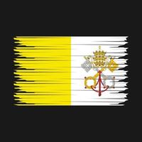 Vatican Flag Illustration vector