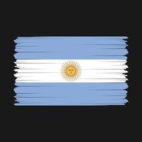 argentina bandera vector ilustración