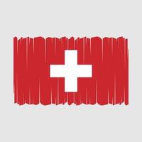 vector de bandera de suiza