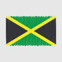 vector de bandera de jamaica