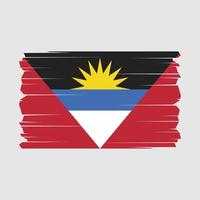 Antigua Flag Vector Illustration