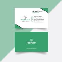 Medical Business Card Template vector
