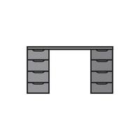 table work icon vector design