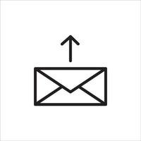 email message icon vector design