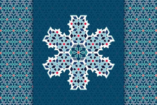 Vector arabic style seamless patterns