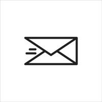 email message icon vector design