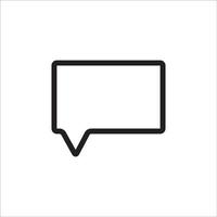 Chat message icon vectorn design vector