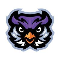 Sporty Owl Mascot Logo for Sports Teams and Brands vector